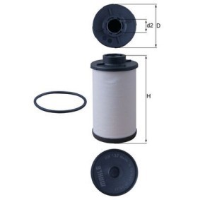 VOLKSWAGEN Hydraulikfilter, Automatikgetriebe von KNECHT