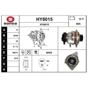 Køb Generator af SNRA HY8015 til den lave pris 2306,78 DKK