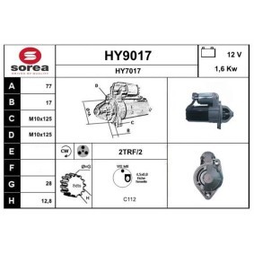 Anlasser für HYUNDAI von SNRA