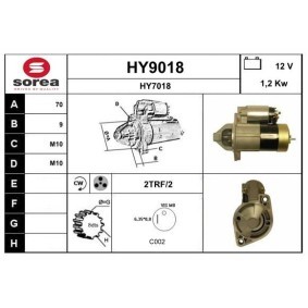 Anlasser für HYUNDAI von SNRA