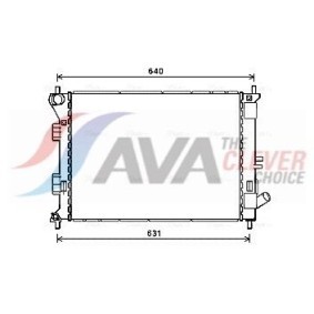Achetez des Radiateur du moteur AVA COOLING SYSTEMS HYA2335 à prix pour 183,86 €