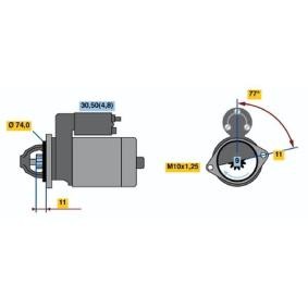 Köp Startmotor av BOSCH 0 001 107 075 till det låga priset 2024,51 kr