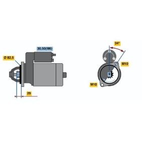 Acquista Motorino avviamento da BOSCH 0 001 107 403 a buon mercato per soli 113,38 €