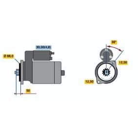 Anlasser für AUDI von BOSCH