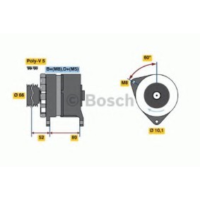 Lichtmaschine von BOSCH
