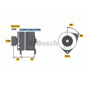 Lichtmaschine von BOSCH