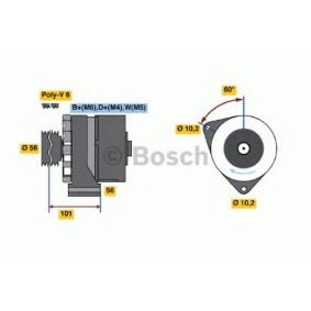 Lichtmaschine von BOSCH