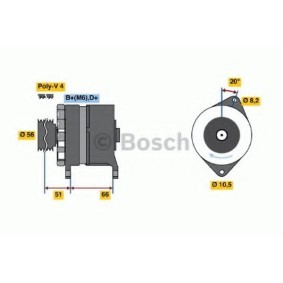 Lichtmaschine von BOSCH