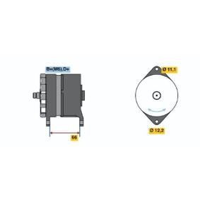 Lichtmaschine von BOSCH 0 120 489 134