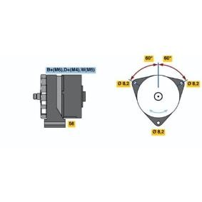 Köp Generator av BOSCH 0 120 489 730 till det låga priset 7562,16 kr