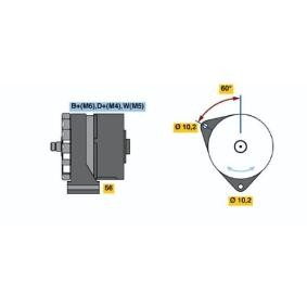 Köp Generator av BOSCH 0 120 489 733 till det låga priset 7616,66 kr