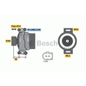 Lichtmaschine von BOSCH