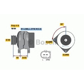 Lichtmaschine von BOSCH