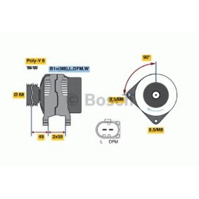 Lichtmaschine von BOSCH