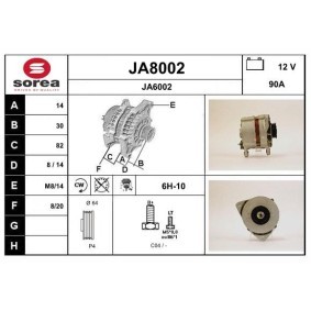 Lichtmaschine JA8002 für JAGUAR