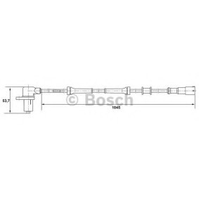 Comprar Sensor ABS de BOSCH 0 265 006 162 a bajo precio de 111,14 €