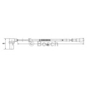 Acquista Sensore ABS da BOSCH 0 265 006 594 a buon mercato per soli 35,75 €