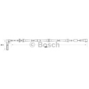 Comprar Sensor ABS de BOSCH 0 265 007 016 a bajo precio de 48,66 €