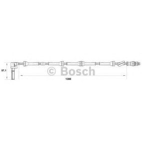 Comprar Sensor ABS de BOSCH 0 265 007 021 a bajo precio de 69,23 €