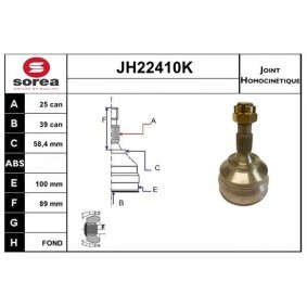 Compre Junta homocinética de SNRA online para C4 I Furgoneta / Hatchback (LR) a precios moderados