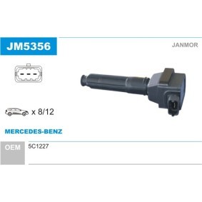 Zündspule für MERCEDES-BENZ von JANMOR