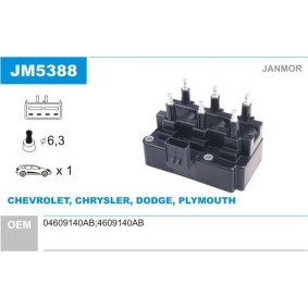 Acquista Bobina d'accensione da JANMOR JM5388 a buon mercato per soli 74,01 €