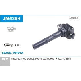 Acquista Bobina d'accensione da JANMOR JM5394 a buon mercato per soli 58,27 €