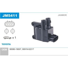 Zündspule für TOYOTA von JANMOR