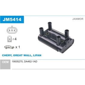 Acquista Bobina d'accensione da JANMOR JM5414 a buon mercato per soli 54,21 €