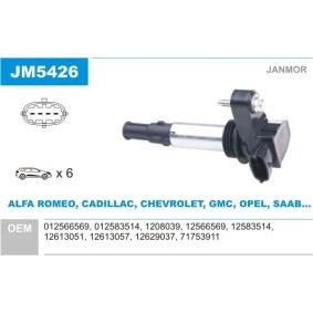 Acquista Bobina d'accensione da JANMOR JM5426 a buon mercato per soli 32,11 €