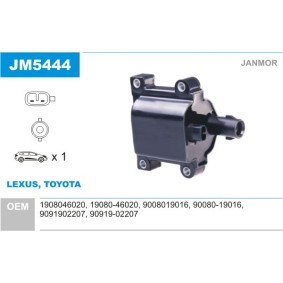 Zündspule für LEXUS von JANMOR