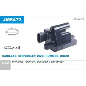 Acquista Bobina d'accensione da JANMOR JM5473 a buon mercato per soli 31,01 €