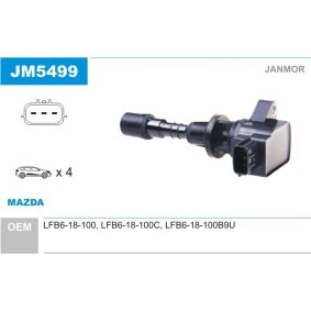 Acquista Bobina d'accensione da JANMOR JM5499 a buon mercato per soli 49,47 €