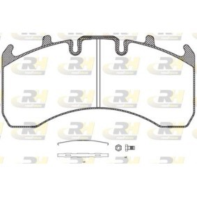 Comprar Juego de pastillas de freno de ROADHOUSE JSX 21156.00 a bajo precio de 138,76 €