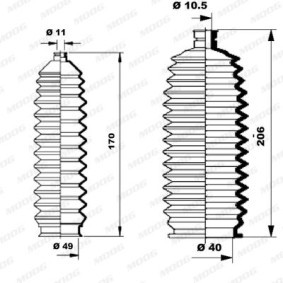 Comprar Fuelle dirección de MOOG K150102 a bajo precio de 23,24 €