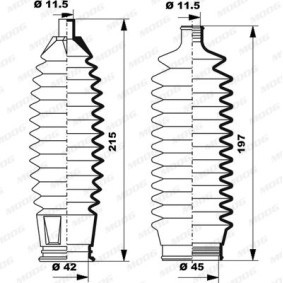 Faltenbalgsatz, Lenkung K150268