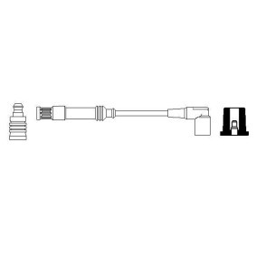 Compre Cabo de ignição da BOSCH 0 356 912 901 a um preço baixo por 20,89 €