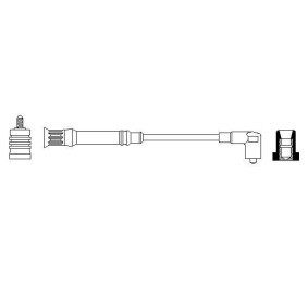 Compre Cabo de ignição da BOSCH 0 356 912 934 a um preço baixo por 22,95 €