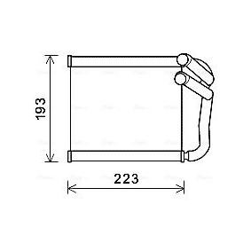 Acquista Scambiatore calore per riscaldamento abitacolo da AVA COOLING SYSTEMS KA6270 a buon mercato per soli 104,07 €