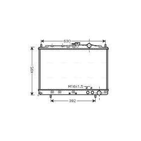 Achetez des Radiateur du moteur AVA COOLING SYSTEMS KAA2037 à prix pour 324,29 €