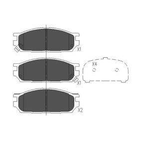 Acquista Kit pastiglie freni da KAVO PARTS KBP-5530 a buon mercato per soli 22,11 €
