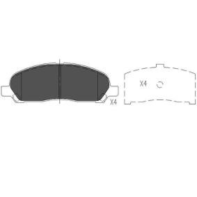 Bremsbeläge von KAVO PARTS