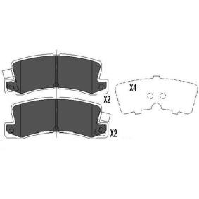 Bremsbeläge von KAVO PARTS