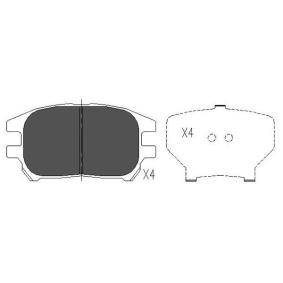 Bremsbeläge von KAVO PARTS