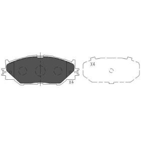 Bremsbeläge von KAVO PARTS