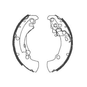 Bremsbackensatz von KAVO PARTS