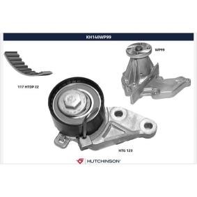 Achetez des Kit de distribution + pompe à eau HUTCHINSON KH 140WP99 à prix pour 126,47 €