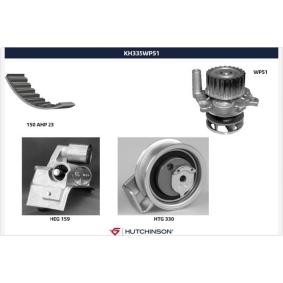 Achetez des Kit de distribution + pompe à eau HUTCHINSON KH 335WP51 à prix pour 248,08 €