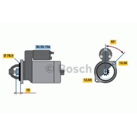 Anlasser von BOSCH