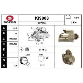 Anlasser KI9008 von SNRA günstig für 255,74 € online kaufen